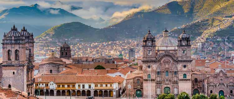 Overnight: Ramada Costa Del Sol or similar, Cusco, Peru Day 8 Cusco Free Day Today is free at leisure to explore Cusco for one final day.