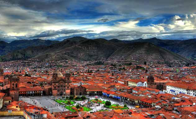Day 1 & 2 : Cusco Cuzco is a stunningly beautiful city in an incredible location.