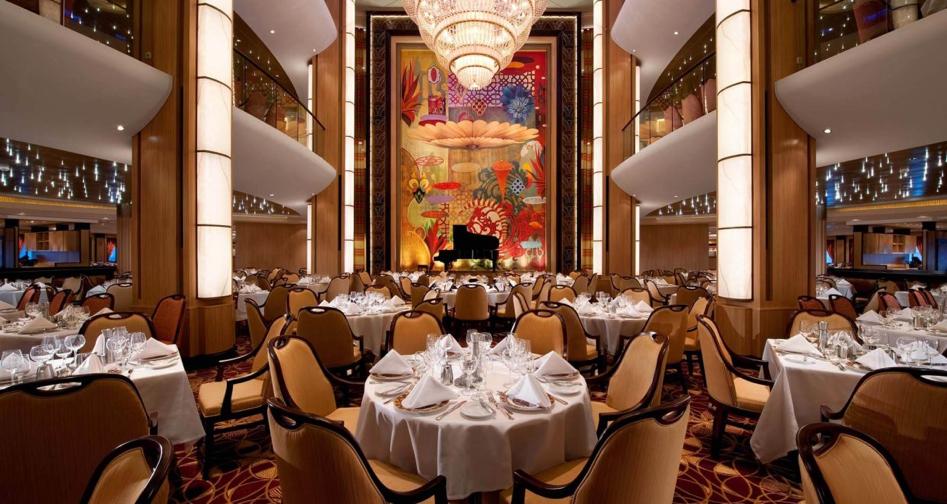 DAY 7:CRUISING February 10, 2018, Enjoy 15 restaurants throughout the ship, everything from a 6 course meal at 150 Central park to Jade