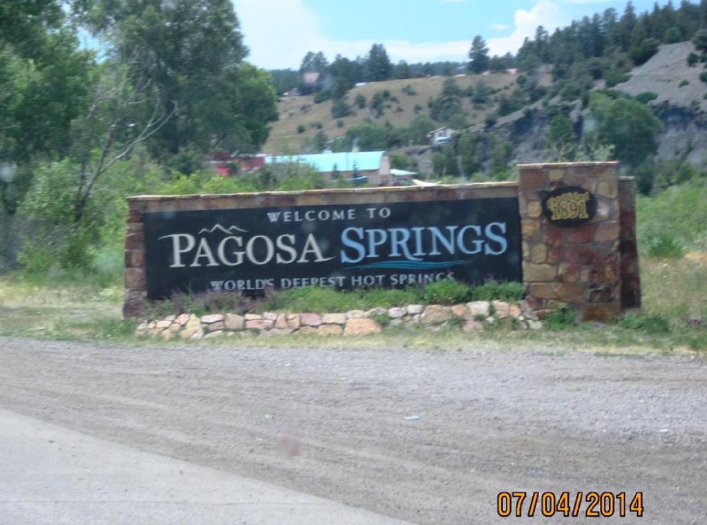 First we spent a night in Cuba and the decided that waiting and worrying was pointless so we went to Pagosa Springs, Colorado.