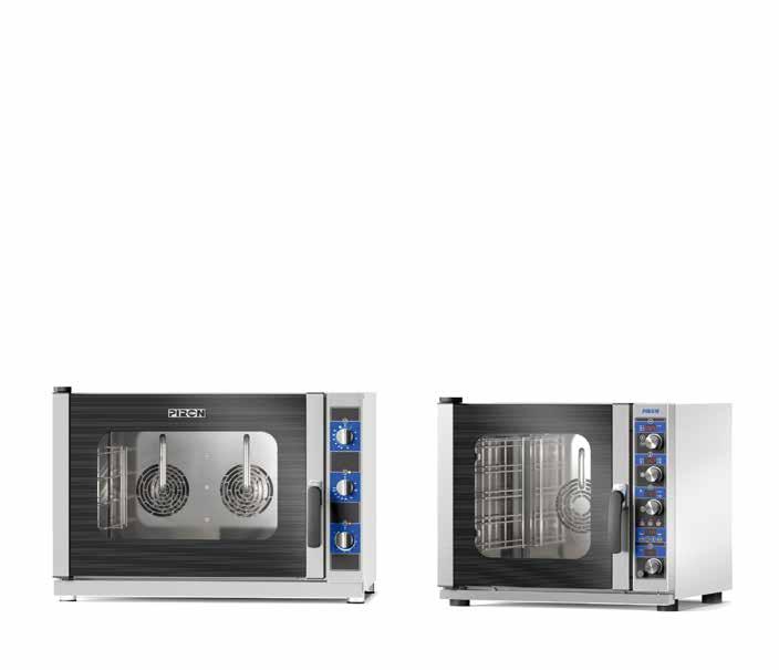 MAGELLANO Combi and convection ovens Specialized in the medium loads, from 4 to 10 trays, the ovens in