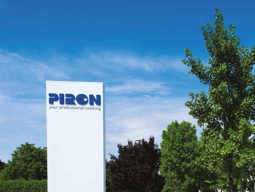 A HISTORY OF EXCELLENCE Piron is an Italian company that designs and manufactures ovens for the world of professional cooking.