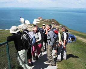 Walk 4 Wednesday 16 May Tennyson Trail Alum Bay & Needles to Carisbrook ~16 Miles One of the island s classic, long, linear walks following the chalk ridge from the western end of the island and then