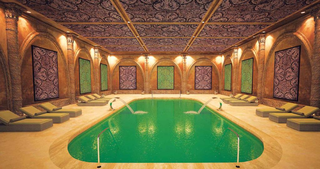Thermal waters located in various parts of Esenyurt, Istanbul are classified as mineral rich water with mineral content varying between 4,000 37,000 mg/liter.