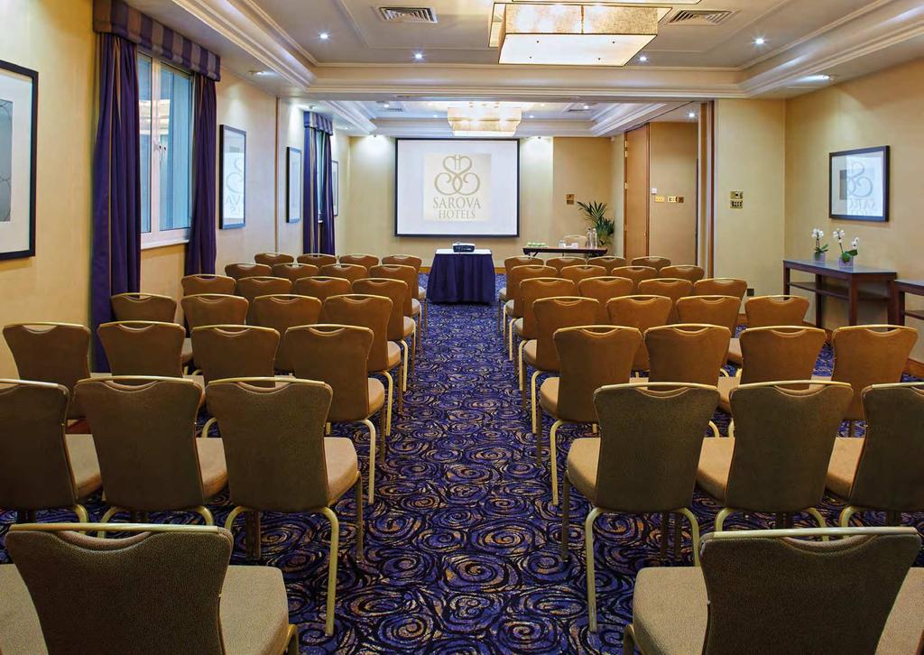 The Queens is a popular venue for private meetings and parties seating up to 90 guests.