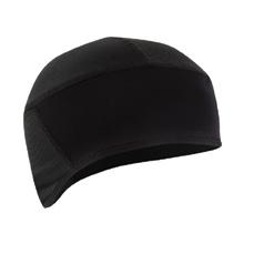 Precisely tailored to fit under a helmet, the Barrier Skull Cap s mildly scalloped back prevents fabric bunching while in the cycling position. P.R.O.