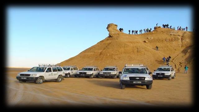 Options: Departure in 4x4 to Nefta, nicknamed the Kairouan