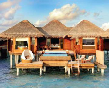 HuvAFEN FuSHI ZZZZZZ FOuR SEASONS RESORT maldives AT KuDA HuR AA ZZZZZZ north MALE ATOLL MALDIvES A barefoot paradise considered one of the most elegant resorts in the Maldives.
