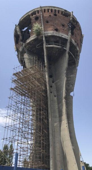 Preservation of Vukovar Water-tower started with We are proud to say that preservation of Vukovar water tower has started utilizing Cortec s patented MCI technology.