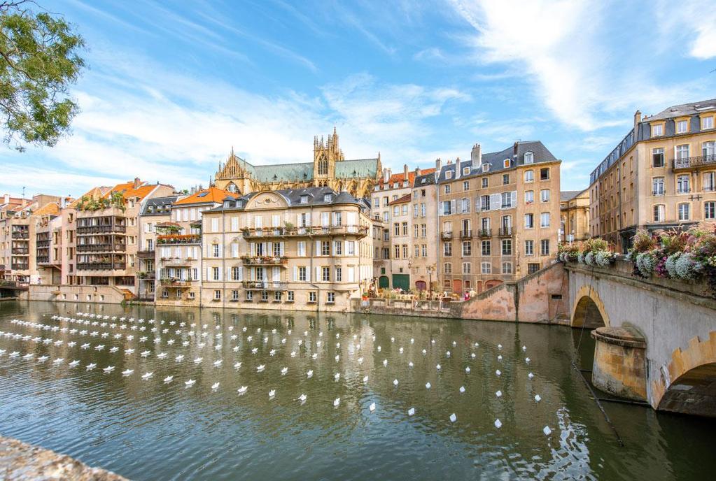 4. METZ, FRANCE On the 4th position, with 52,569 votes, Metz was voted among