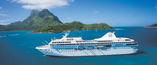 TAHITI & THE SOCIETY ISLANDS 7 NIGHT CRUISE WITH PAUL GAUGUIN CRUISES FROM $4269* OCEANVIEW WITH PORTHOLE (CAT F) CRUISE DEPARTS: 19 Jan, 09, 16, 23 Feb, 02.