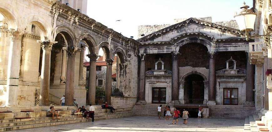 Micro city destinations - In Stone Carved Life stories 1700 years of the Emperors Palace in Split Historic city RETAINS, by reason of
