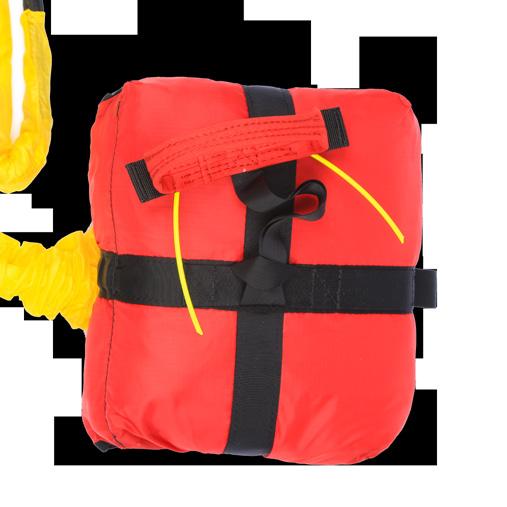 The deployment bag of other manufacturers rescue systems (i.e. non-gin rescue systems)