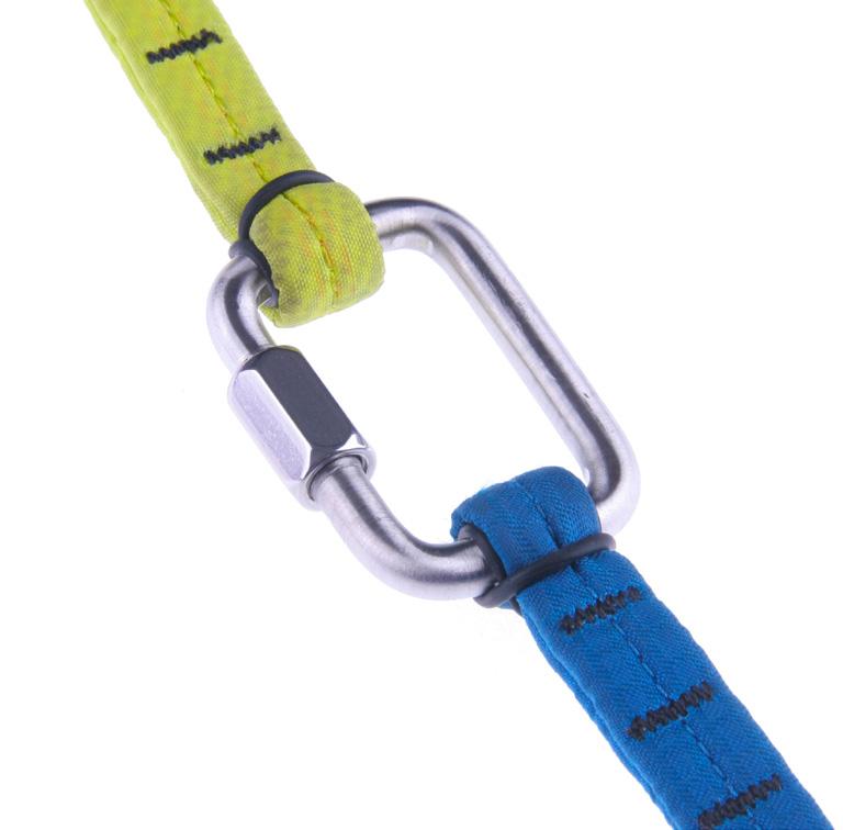 Connecting the rescue bridle To connect a rescue to your harness we recommend using a