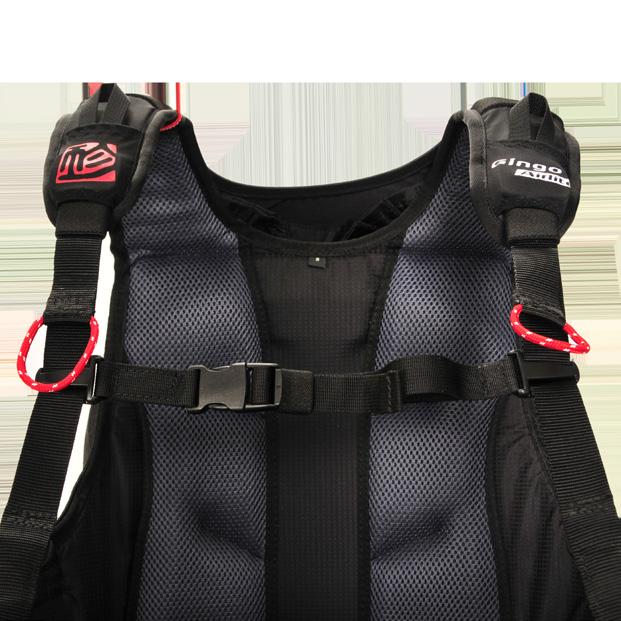 Adjustments After choosing a harness that is close to your body size, adjust your harness to suit your physique and flying style.