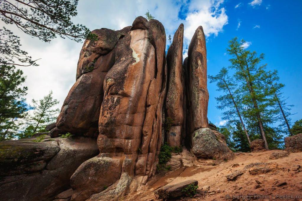 famous Krasnoyarsk Stolby Natinal Park & Reserve is a nature wonder, which has no alike in the