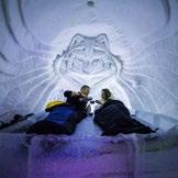 BOOKING INFORMATION SPECIAL OVERNIGHTS Short tour or low active level, suitable for those AGED 4 YEARS AND OVER SNOW IGLOO OVERNIGHT Spend an extraordinary night in a traditional snow igloo!