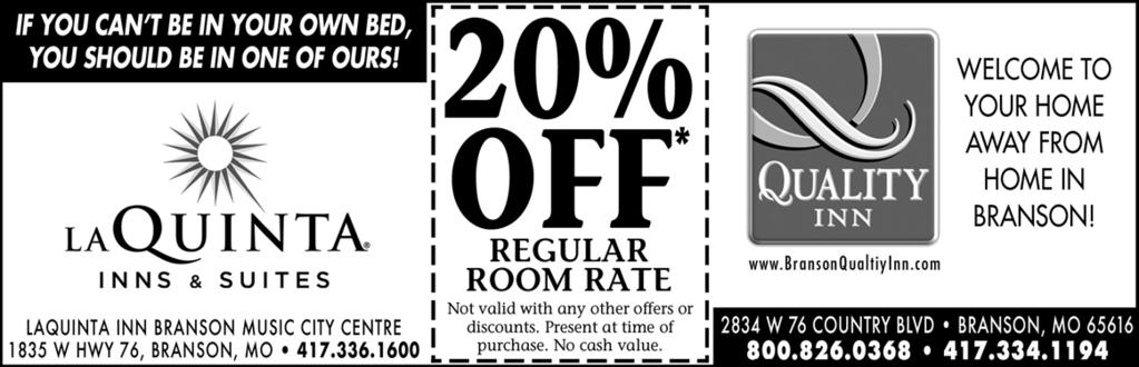 Excludes holidays and special events. Offer expires 12/31/11. Shows, Dining & More... Right at Your Door!
