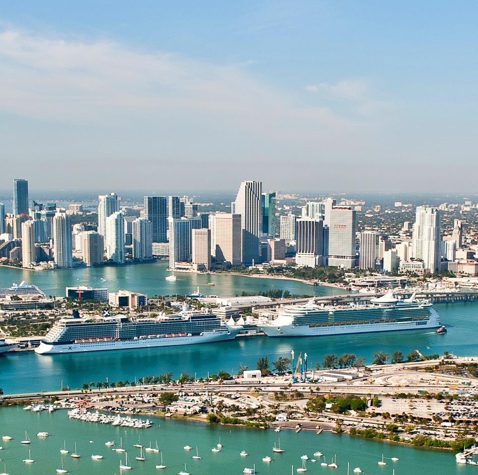RESULTS OF PORT DEVELOPMENT STRATEGIES THE CRUISE CAPITAL OF THE WORLD CONTINUES TO GROWTH: PortMiami continues to be the undisputed Cruise Capital of the World Cruise partners are expanding business