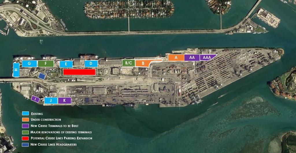 CRUISE TERMINAL CAPITAL INFRASTRUCTURE PROGRAM Satisfying Customers Demand PUBLIC-PRIVATE PARTNERSHIPS New cruise berths and terminals, including intermodal and parking facilities are in the works to