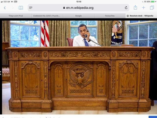 Barack Obama sitting
