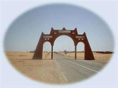Sahara Desert In the Sahara Desert, there is a town named Tidikelt, Algeria, that
