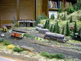 Layout Open House - Saturday, June 9, 2012 Jim Helwege Bangor & Aroostook When: SATURDAY, June 9, 2012, 1:00-4:00 pm Designed around a U-shaped walkaround layout, Jim s N scale layout covers a 12 by