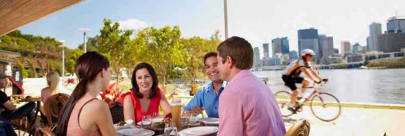 LEISURE TOURISM OPTIONS A WEALTH OF ACTIVITIES AND EXPERIENCES Brisbane offers an abundance of leisure and cultural activities, as well as pre and post touring options, that delegates and their