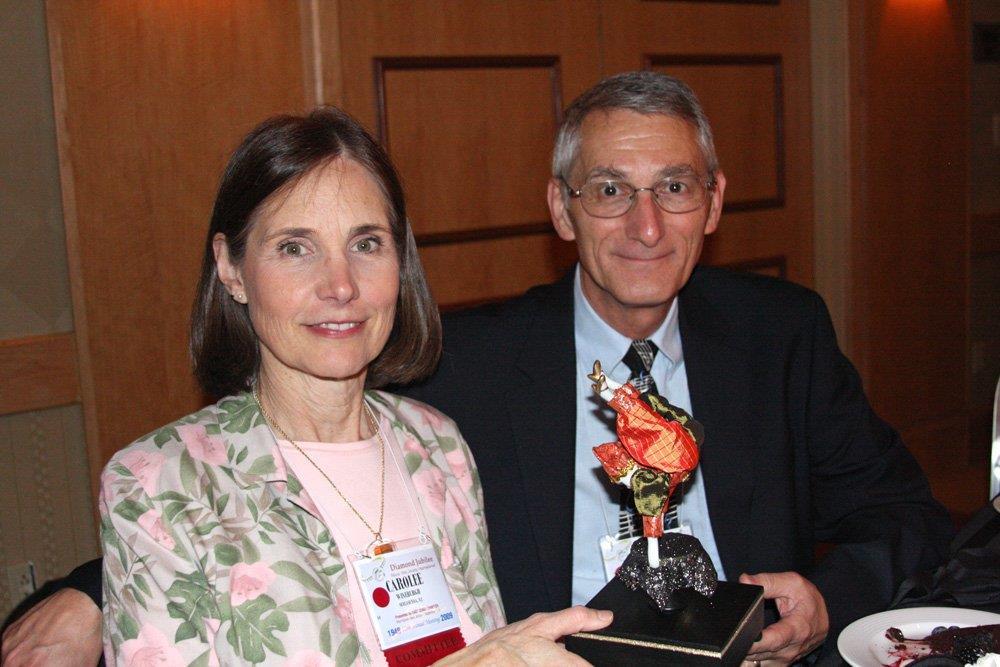MBSI Committee Activities Bill and Carolee with the table favor from the 2009 Annual Meeting Member of Special Exhibits Committee