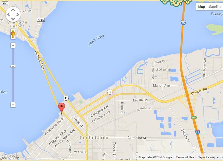 MAP TO HOTEL FROM I-75 S & US-41 S (TAMIAMI TRAIL) Tamiami Trail N & US-41 N. E.