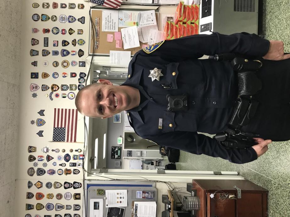 3 Page 3 Each month features one of its officers in an effort to learn more about the men and women who police our neighborhood. This month, we interviewed Officer Robert Glenn, a 1-year member of.