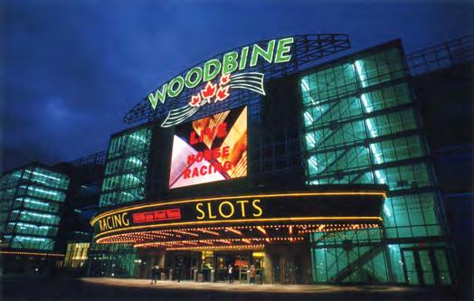 woodbine slots Location: Toronto, Ontario Project Owner: Ontario Lottery and Gaming Corporation Date Completed: 2000 Project Cost: $25 million Architect: Reich + Petch AV Consultants: