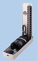 00 Empire N Mercury Sphygmomanometer with velcro cuff Mercury sphygmomanometer with ABS plastic casing.