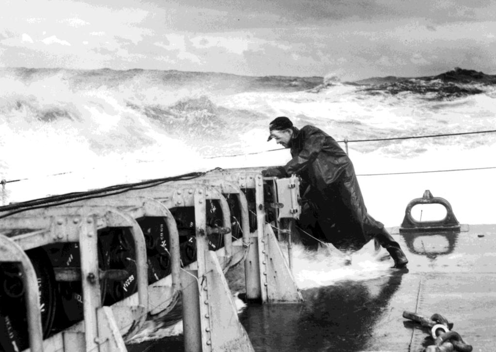 In Peril on the Sea Episode Nineteen Chapter 6 Part 1 THE BATTLE OF THE ATLANTIC IS GETTING HARDER : VICTORY IN MID-OCEAN, DECEMBER 1942 - MAY 1943 The Most Constant Enemy -- the North Atlantic In