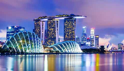 SECTION 3 Location Singapore Singapore is a glittering cosmopolitan city with a history deeply rooted in trade and commerce; it s a cultivated playground for sophisticated world travellers and an