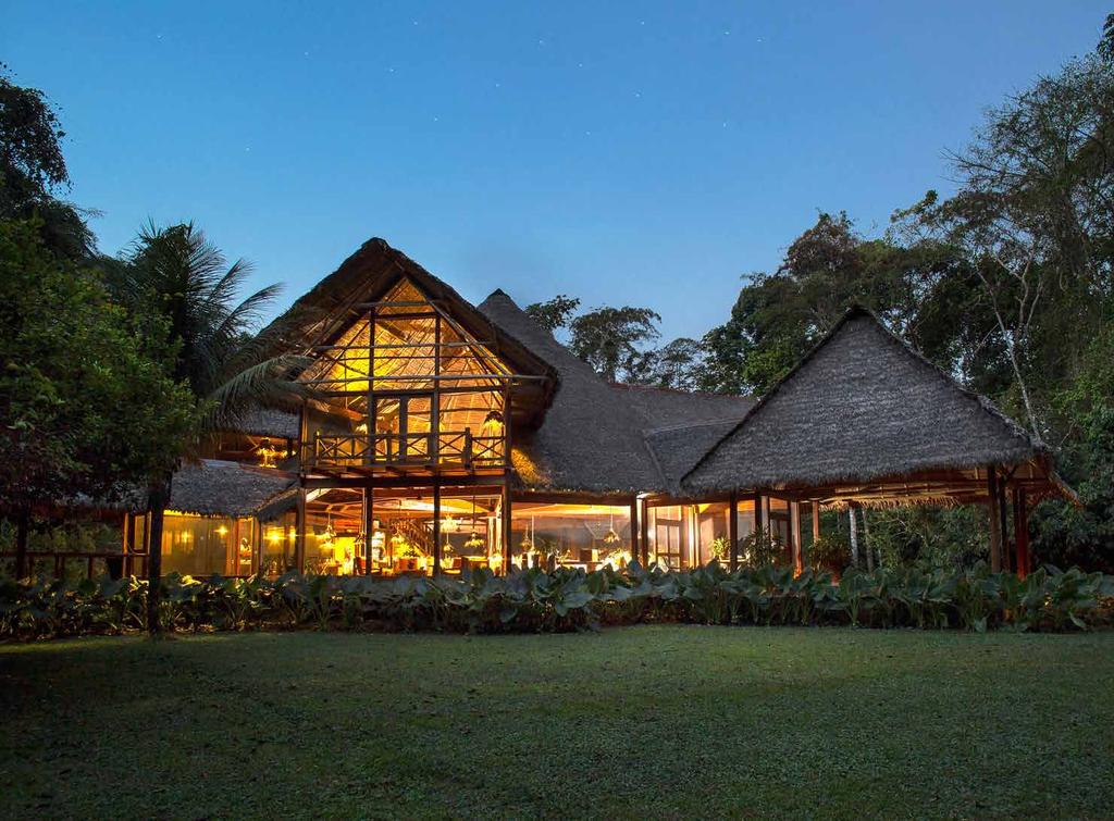 This simple yet hospitable, limited-electricity lodge has been an ecotourism pioneer for the past 37 years, promoting an innovative and sustainable use of the rainforests, and supporting important