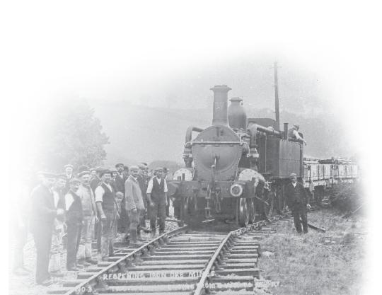 The Railway in the twentieth century From 1907 to 1914 parts of the line were re-opened to serve the Somerset Mineral Syndicate, which aimed to produce iron ore briquettes from the crumbly ore