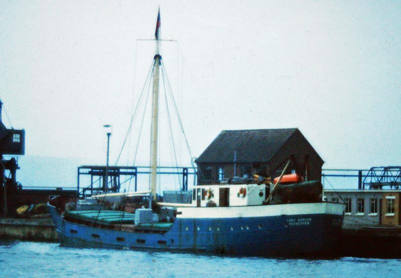 In May 1968 they sold her to Thomas Watson (Shipping) Ltd of Rochester 252 St. Margaret s Banks, High Street, ROCHESTER, ME1 1HY and she was renamed Lady Sorcha.