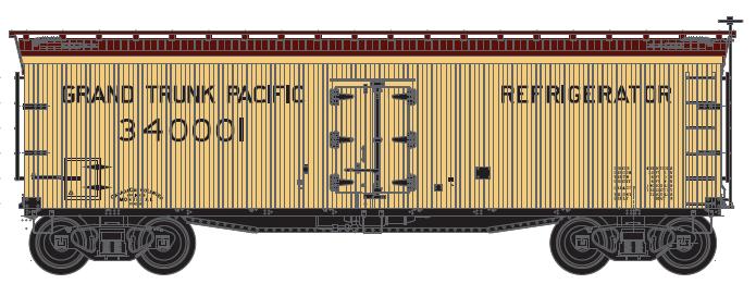 Page 4 FIRST OFFER order now T T O S C A N A D I A N D I V I S I O N Atlas O Grand Trunk Pacific Railway 40' Woodside Reefer TTOS Atlas O is manufacturing a prototypical 40' woodside reefer in the