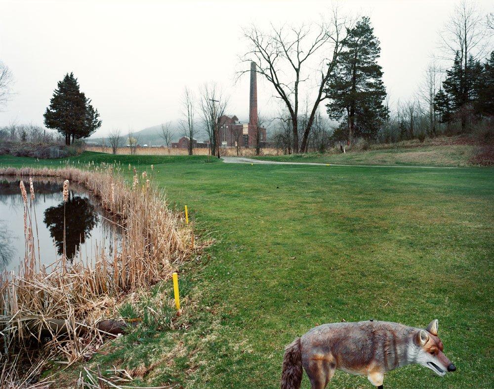 The campus was so large that there was even a 9-hole golf course