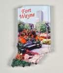 Magnet Photo Fort Wayne Skyline 50205
