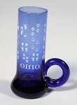 40651 Mug 2-Tone OH Blue/White State