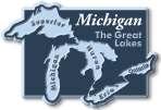 Great Lakes Outline 51124 Magnet