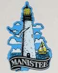 Manistee Lighthouse Winter 50494 Magnet