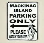 Mackinac Island, MI 50031 Magnet Acrylic