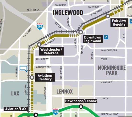 Crenshaw/LAX Transit Project Southern Segment Update Four New Stations
