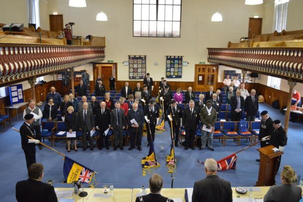 COUNTY CONFERENCE 2015 - REPORT The IW County of the Royal British Legion held their annual County Conference on Saturday 17 th January 2015 in the Methodist Church, Garfield Road, Ryde.