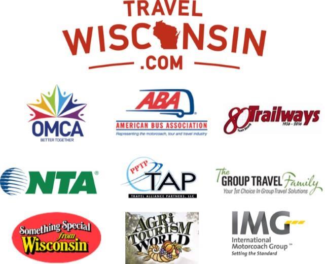 2016 INDUSTRY EVENTS/CONFERENCES American Bus Association National Tour Association Select Traveler WI Senior Centers Heritage Peer Trailways ** WI Governor s Conference on Tourism IPW Travel