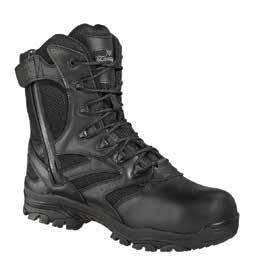 COM/TURNOUT SPECIFY SIZE: 7-12, 13, 14, 15, 16 SPECIFY WIDTH: M, W or XW COLOR: Black with Gray Band BL502 Fire-Dex Leather Boots $251.