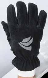 TRU-3D GLOVES u Black Eversoft cowhide palm for proven protection and abrasion resistance u Dark gray elkskin back for excellent flexibility and reduced hand fatigue u Charcoal Kangaroo fourchettes